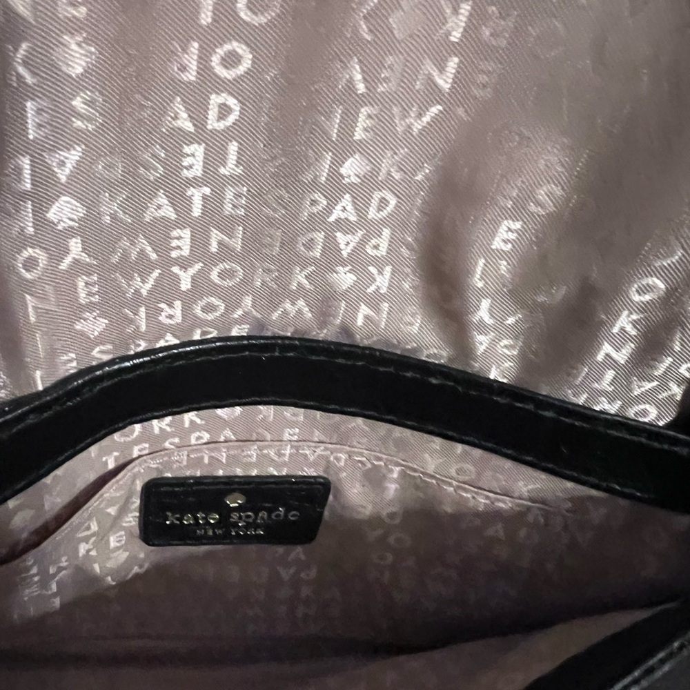 Kate Spade Black Leather Crossbody Bag - Picture 10 of 13
